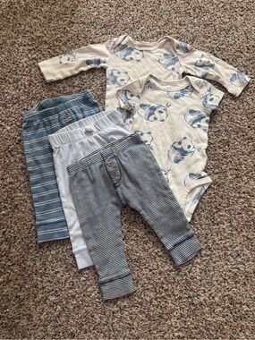 Carter’s Baby Clothes Onesie Pant Bundle
